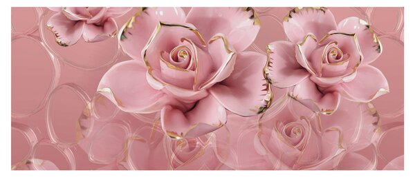 Slika - Cvjetni dekor (120x50 cm)