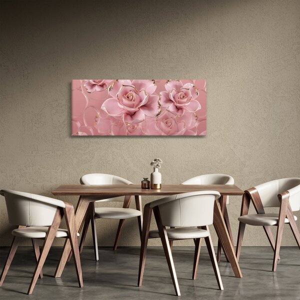 Slika - Cvjetni dekor (120x50 cm)