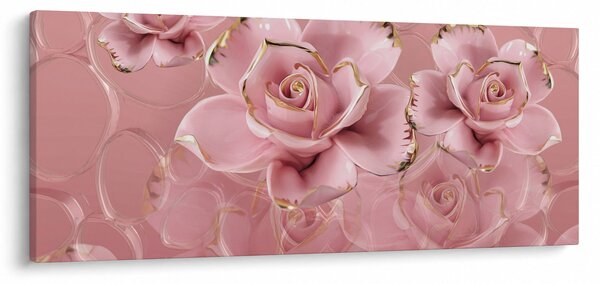 Slika - Cvjetni dekor (120x50 cm)