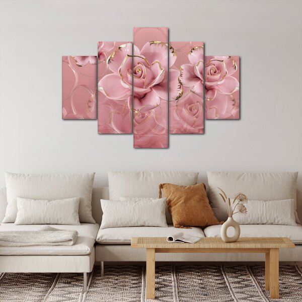 Slika - Cvjetni dekor (150x105 cm)