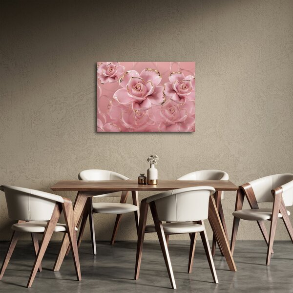 Slika - Cvjetni dekor (70x50 cm)