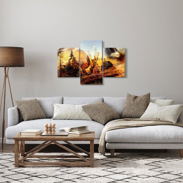 Slika - Šamanski motiv (90x60 cm)