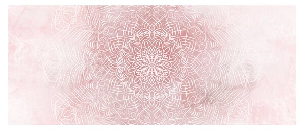 Slika - Ružičasta mandala (120x50 cm)