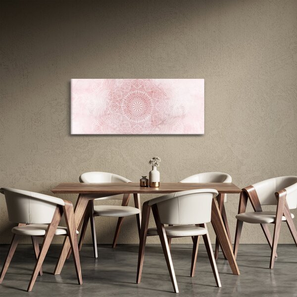 Slika - Ružičasta mandala (120x50 cm)