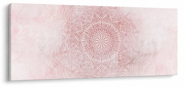 Slika - Ružičasta mandala (120x50 cm)