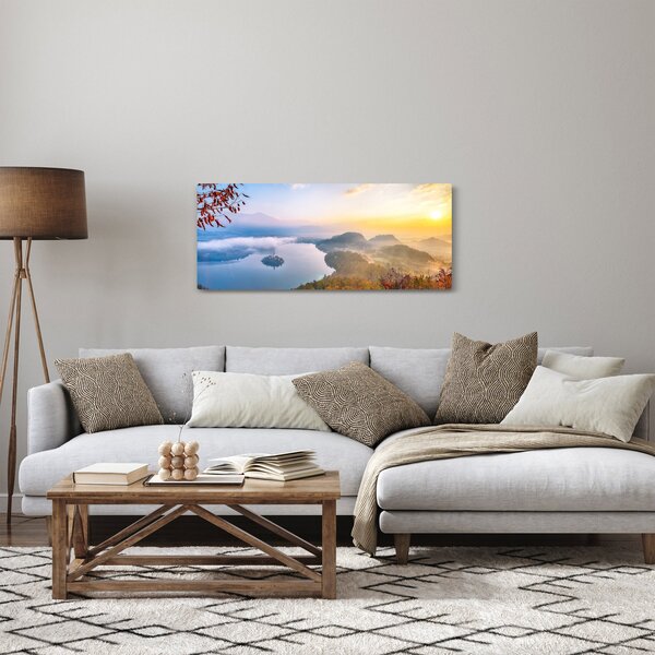 Slika - Bledsko jezero (120x50 cm)