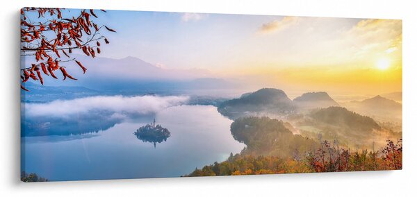 Slika - Bledsko jezero (120x50 cm)
