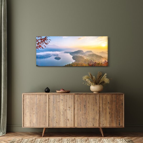 Slika - Bledsko jezero (120x50 cm)
