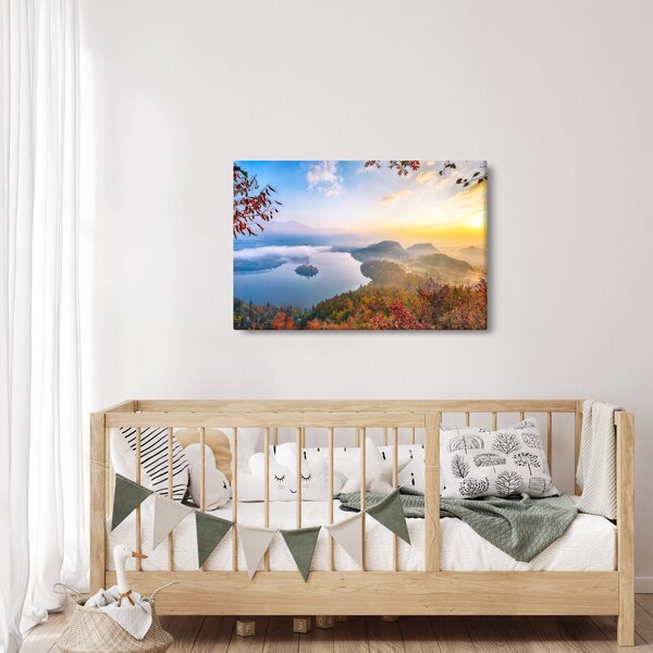 Slika - Bledsko jezero (90x60 cm)