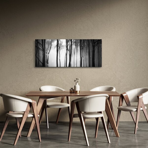 Slika - Vuk u mračnoj šumi (120x50 cm)
