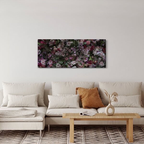 Slika - Cvjetni zid (120x50 cm)