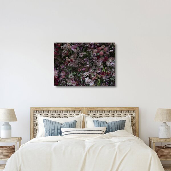 Slika - Cvjetni zid (70x50 cm)