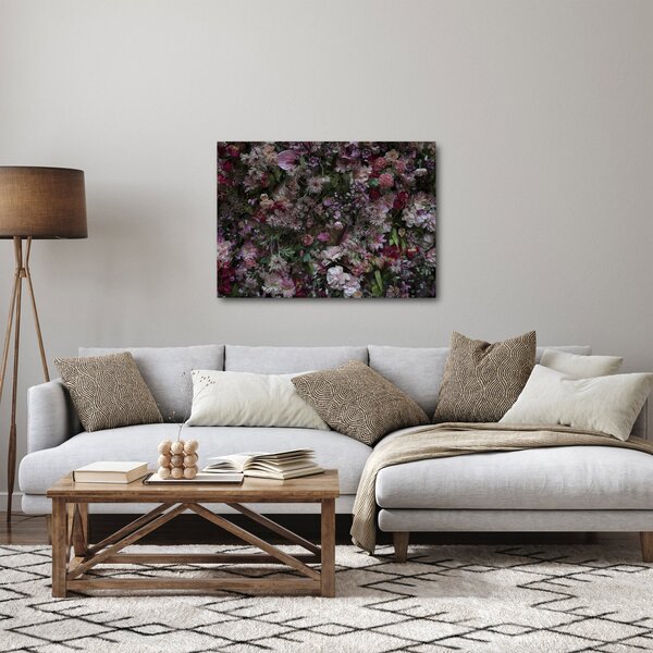 Slika - Cvjetni zid (70x50 cm)