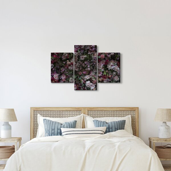 Slika - Cvjetni zid (90x60 cm)