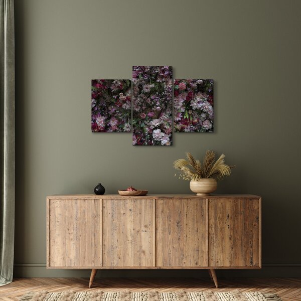 Slika - Cvjetni zid (90x60 cm)