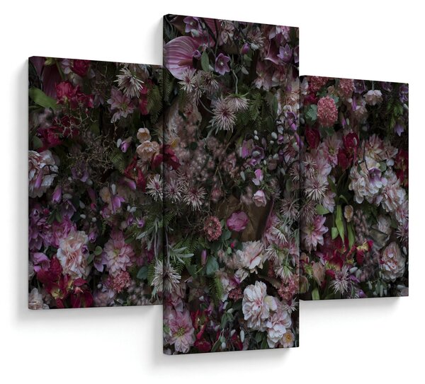 Slika - Cvjetni zid (90x60 cm)