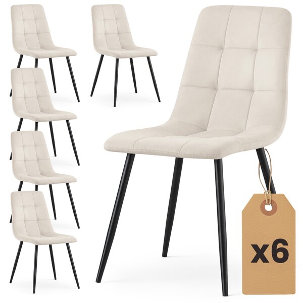 Set blagovaonskih stolica (6 kom.) Nairobi (bež)
