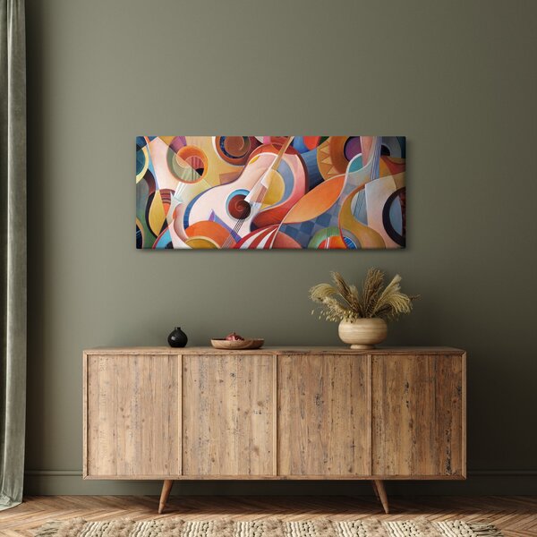 Slika - Glazbeni sažetak (120x50 cm)