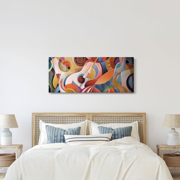 Slika - Glazbeni sažetak (120x50 cm)