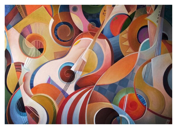 Slika - Glazbeni sažetak (70x50 cm)