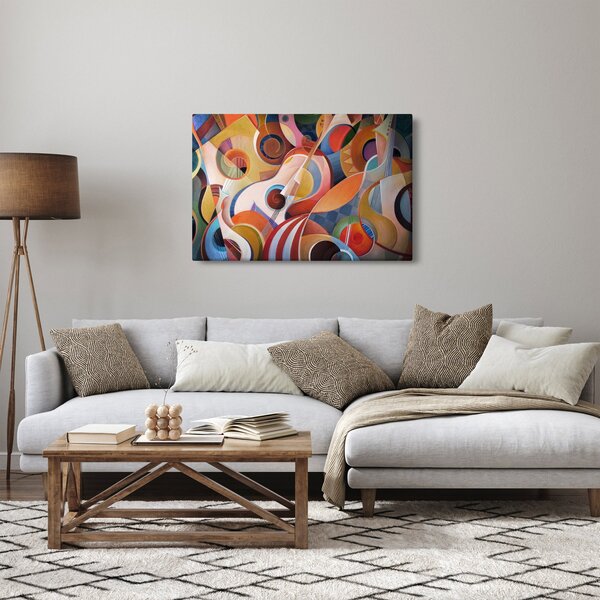 Slika - Glazbeni sažetak (90x60 cm)