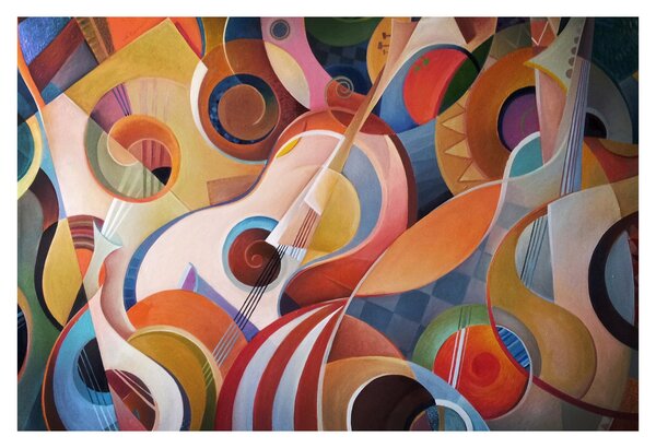 Slika - Glazbeni sažetak (90x60 cm)