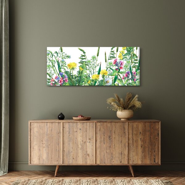 Slika - Slikano livadsko cvijeće (120x50 cm)