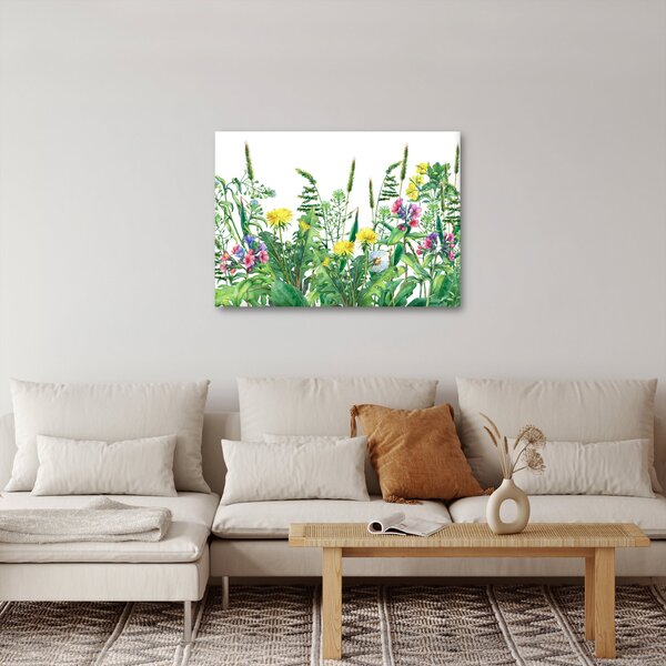 Slika - Slikano livadsko cvijeće (70x50 cm)