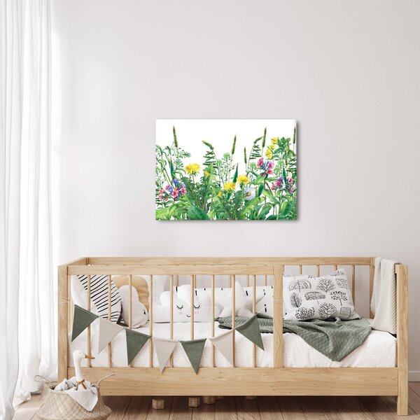 Slika - Slikano livadsko cvijeće (70x50 cm)
