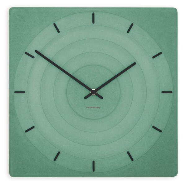 Zidni sat Luxhora Arenora Mint Green 11 boja kazaljki