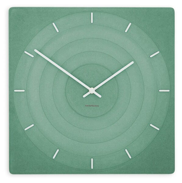 Zidni sat Luxhora Arenora Mint Green 11 boja kazaljki