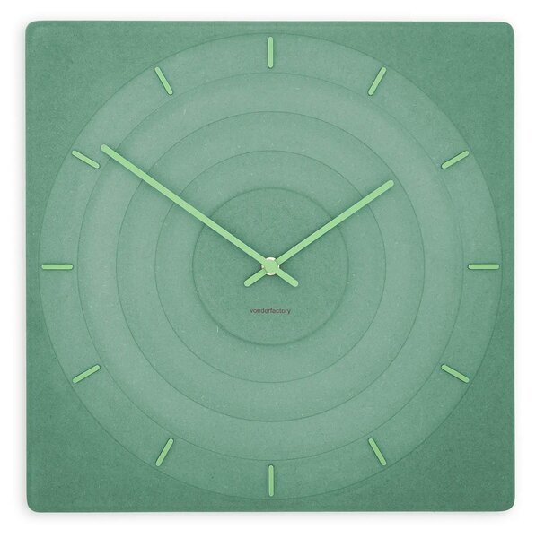 Zidni sat Luxhora Arenora Mint Green 11 boja kazaljki