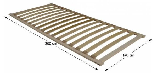 Zondo.hr Podnica od lamela 200x140 cm Flexy 3 zone. 752075