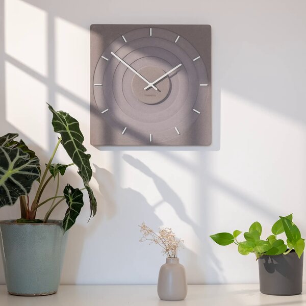 Zidni sat Luxhora Arenora Light Grey 10 boja kazaljki