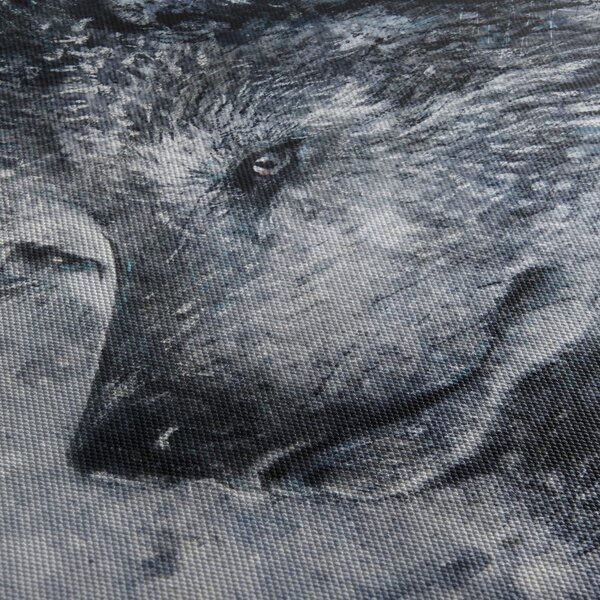 Slika - Crtani vuk (120x50 cm)