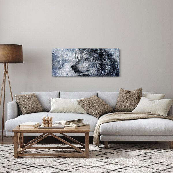 Slika - Crtani vuk (120x50 cm)