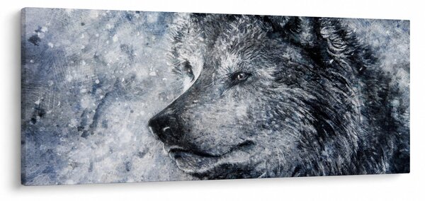 Slika - Crtani vuk (120x50 cm)