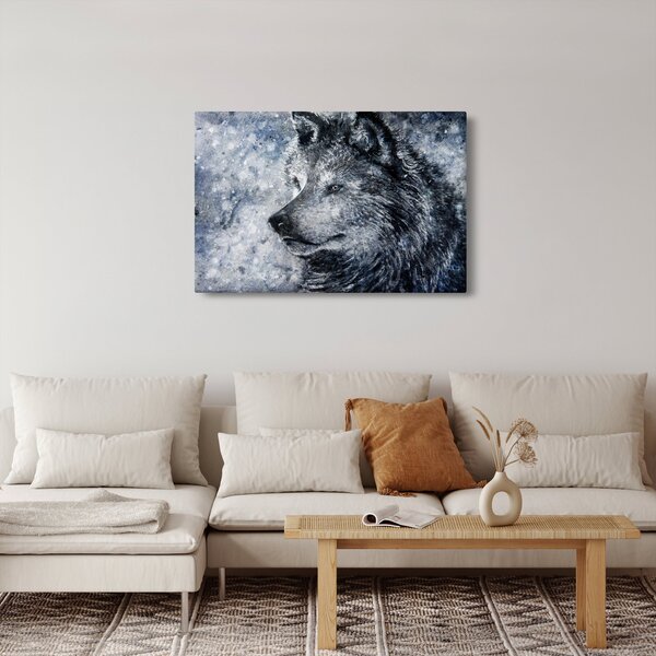 Slika - Crtani vuk (90x60 cm)