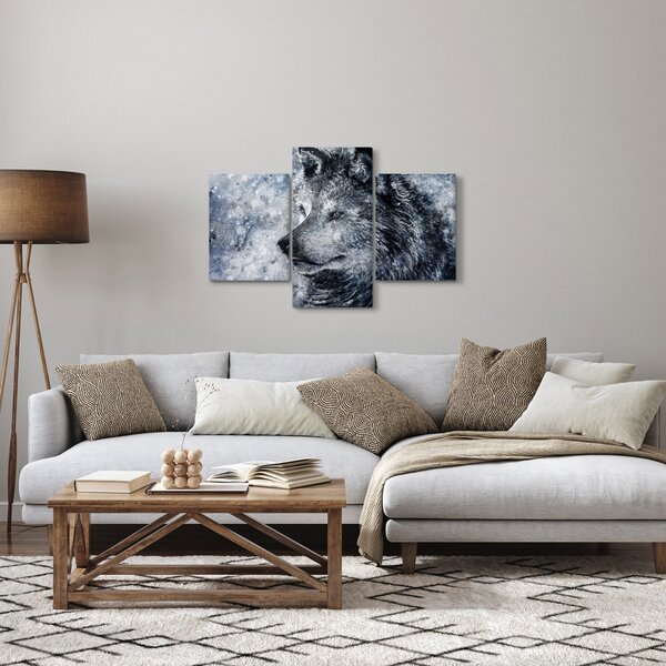 Slika - Crtani vuk (90x60 cm)