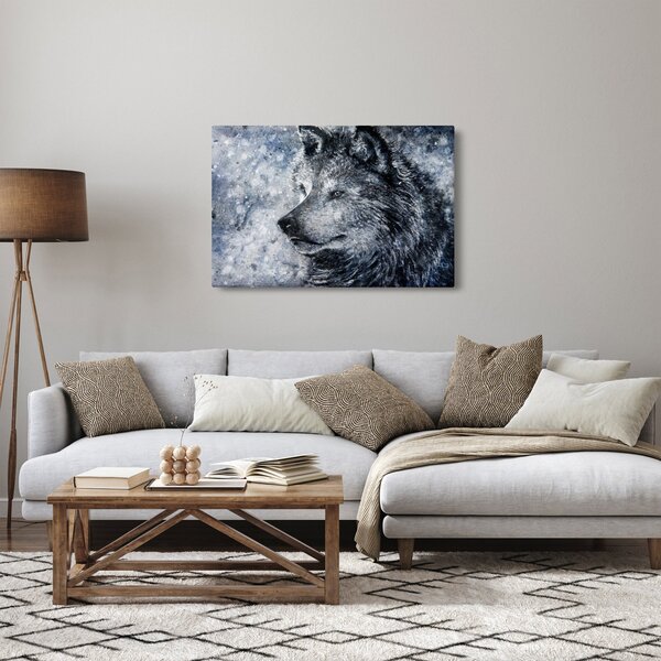Slika - Crtani vuk (90x60 cm)