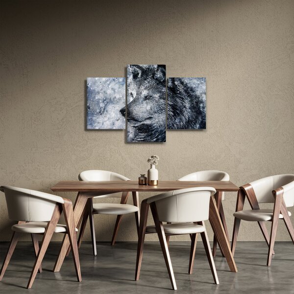 Slika - Crtani vuk (90x60 cm)