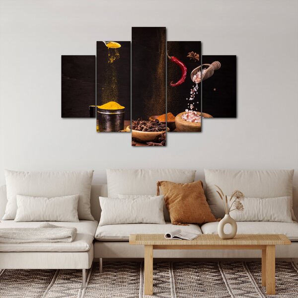 Slika - Začini u pokretu (150x105 cm)