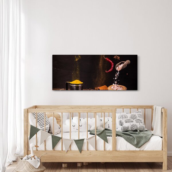 Slika - Začini u pokretu (120x50 cm)