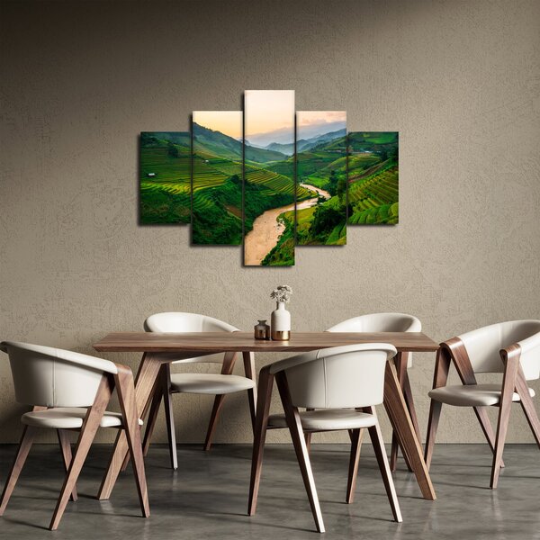 Slika - Rižine terase II. (150x105 cm)