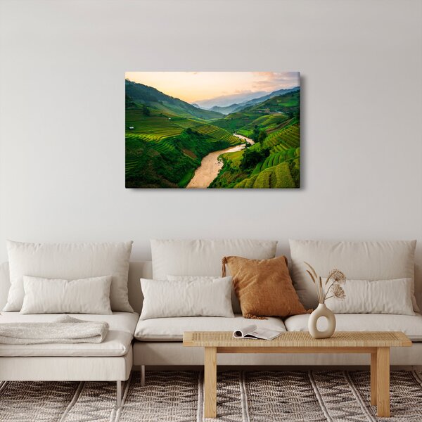 Slika - Rižine terase II. (90x60 cm)