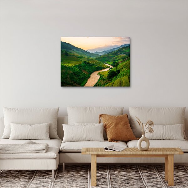Slika - Rižine terase II. (70x50 cm)