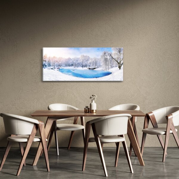Slika - Ledeno jezero (120x50 cm)