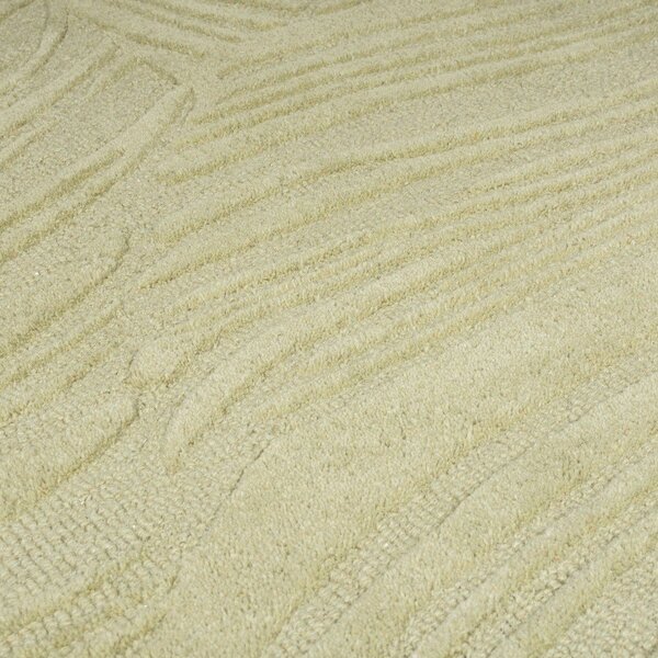 Zeleni vuneni tepih 60x230 cm Lino Leaf - Flair Rugs
