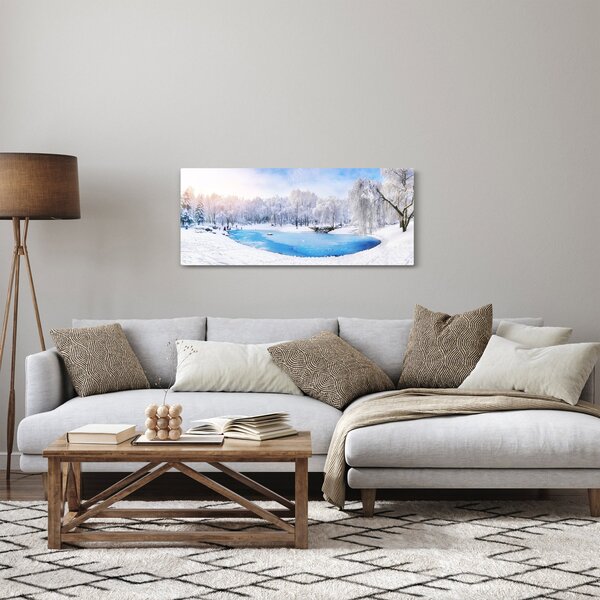Slika - Ledeno jezero (120x50 cm)