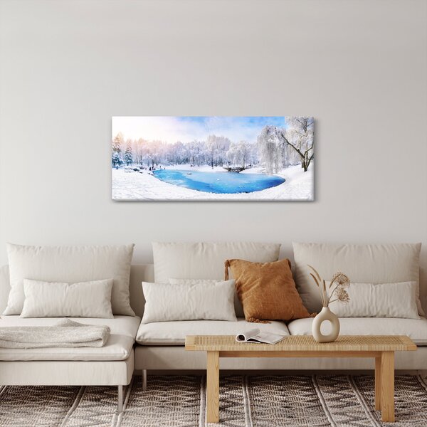 Slika - Ledeno jezero (120x50 cm)
